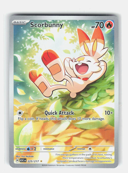 ME: Ascended Heroes #225/217 Scorbunny