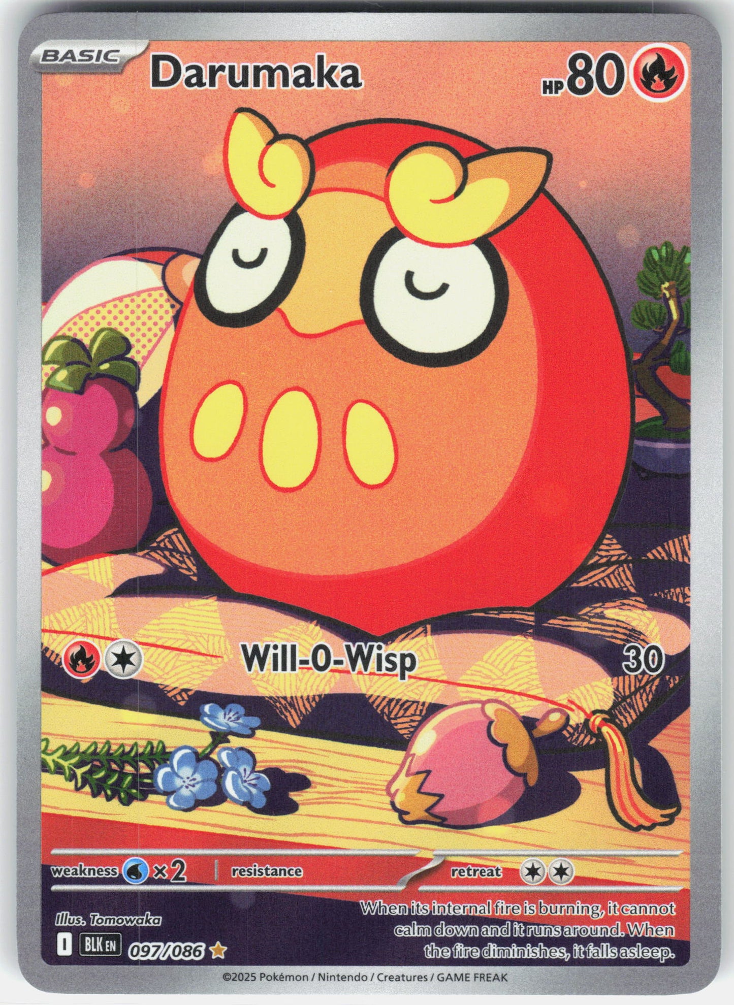 SV: Black Bolt #097/086 Darumaka
