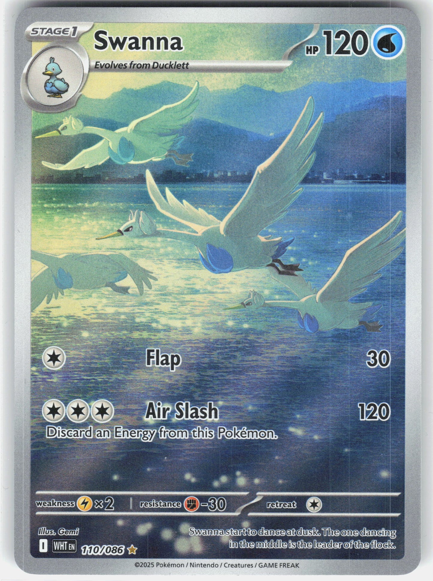 SV: White Flare #110/086 Swanna