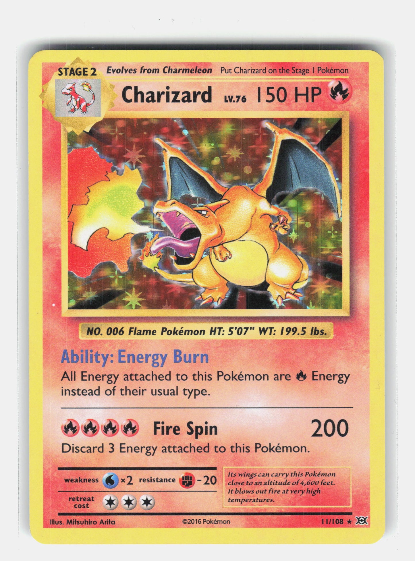 XY - Evolutions #11/108 Charizard
