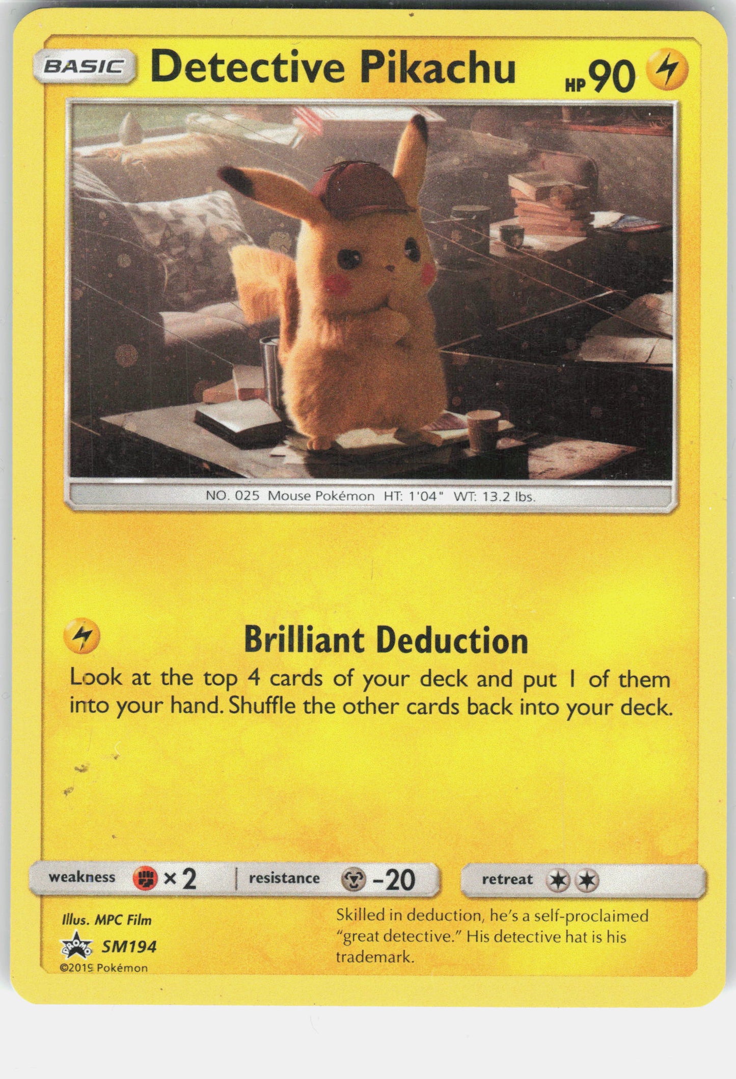 SM Promos #SM194 Detective Pikachu