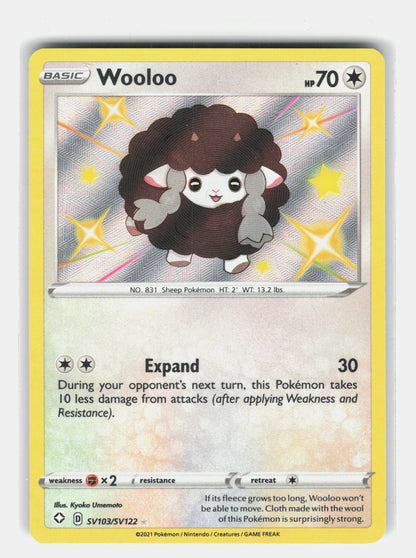 Shining Fates: Shiny Vault #SV103/SV122 Wooloo