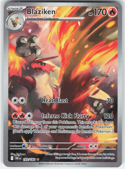 SV10: Destined Rivals #192/182 Blaziken