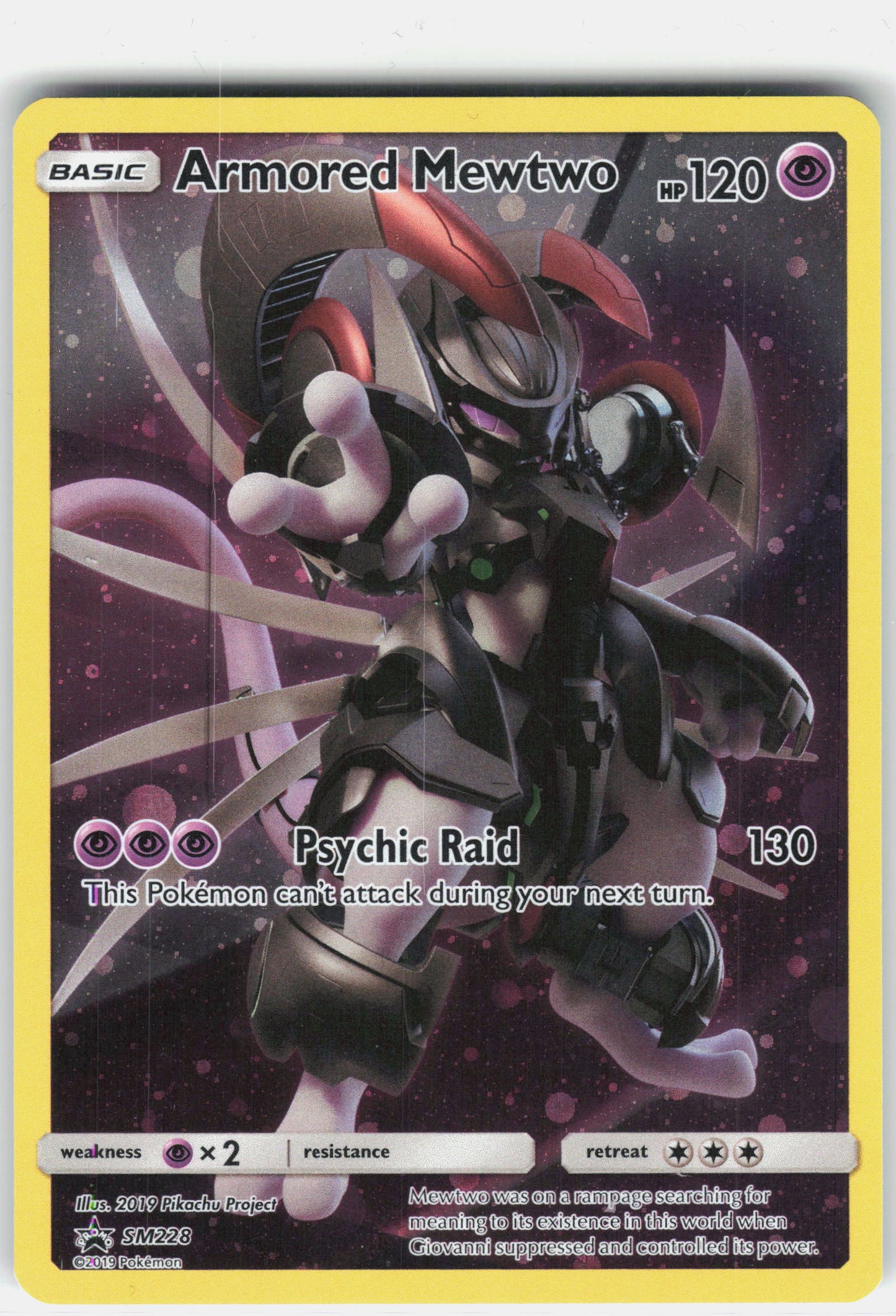 SM Promos #SM228 Armored Mewtwo