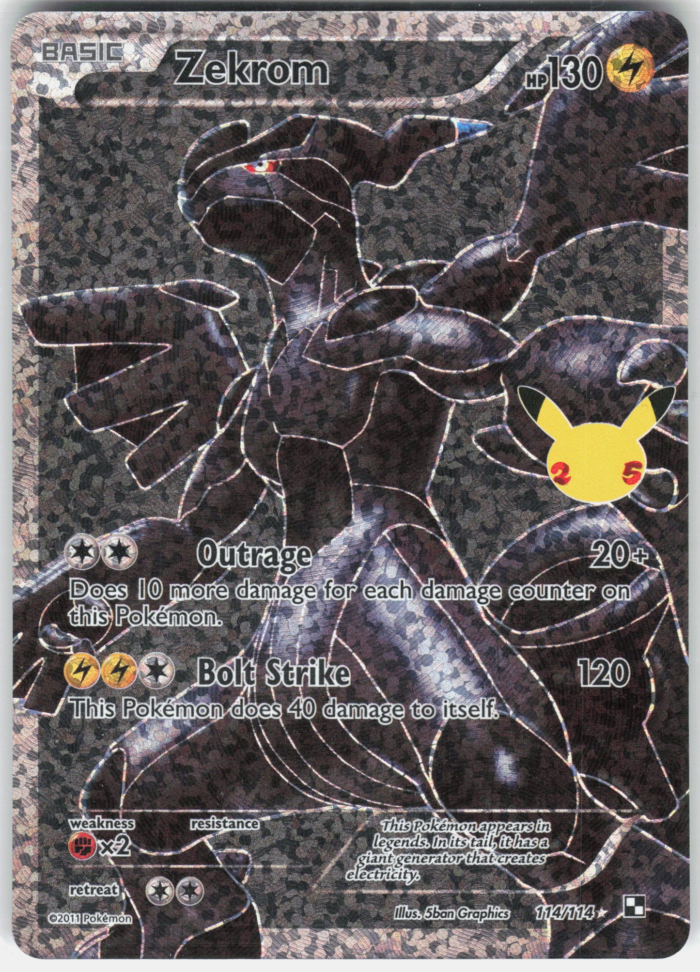 Celebrations: Classic Collection #114/114 Zekrom