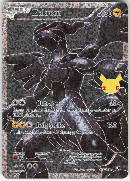 Celebrations: Classic Collection #114/114 Zekrom