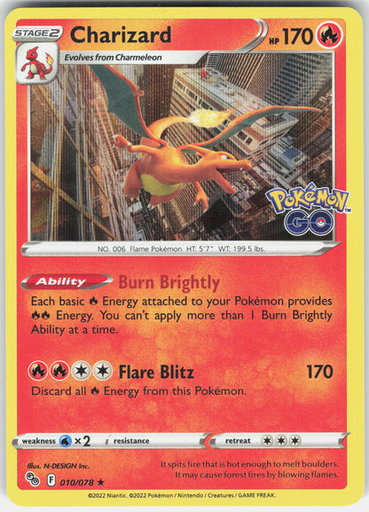 Pokemon GO #010/078 Charizard