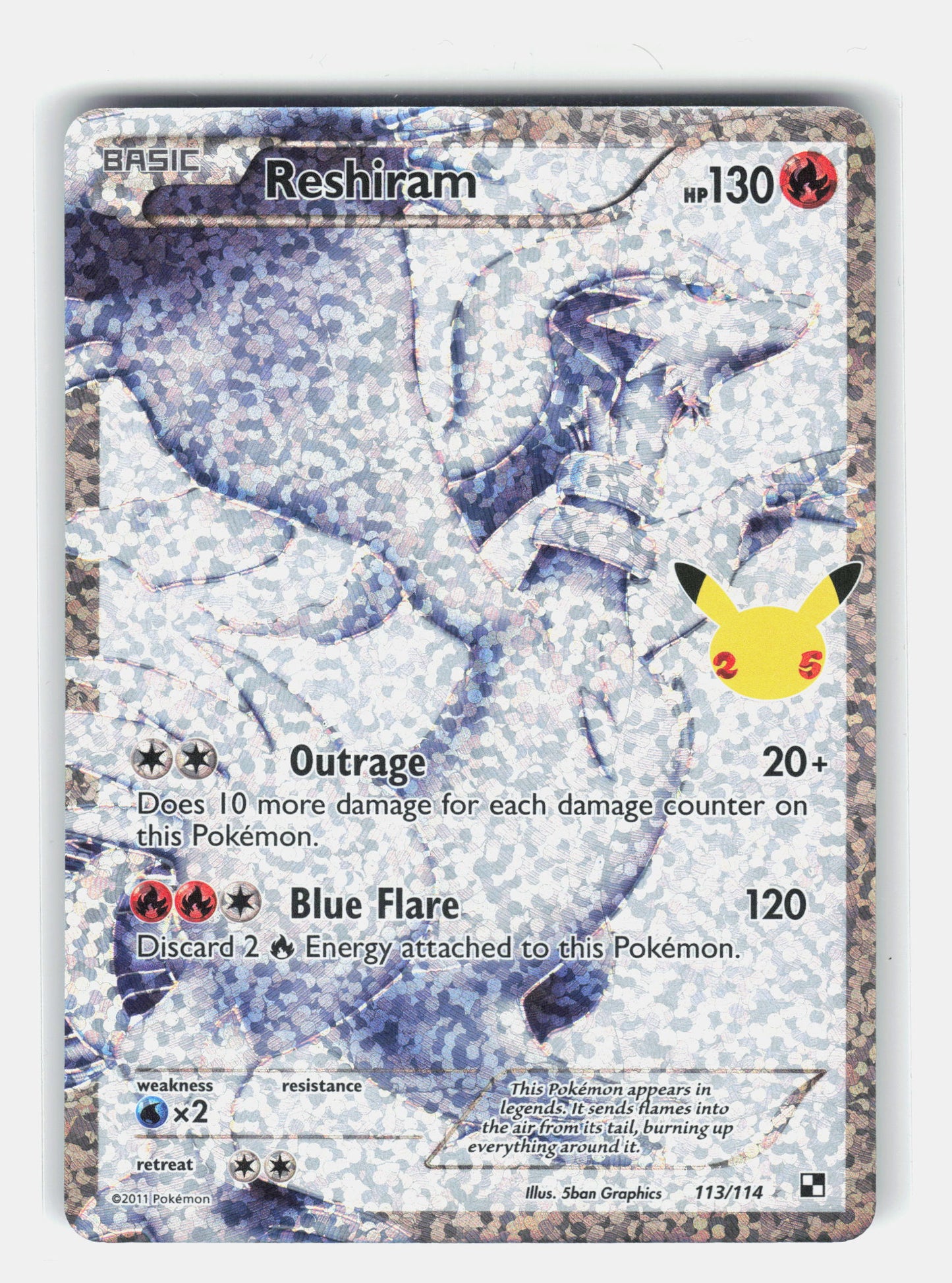 Celebrations: Classic Collection #113/114 Reshiram