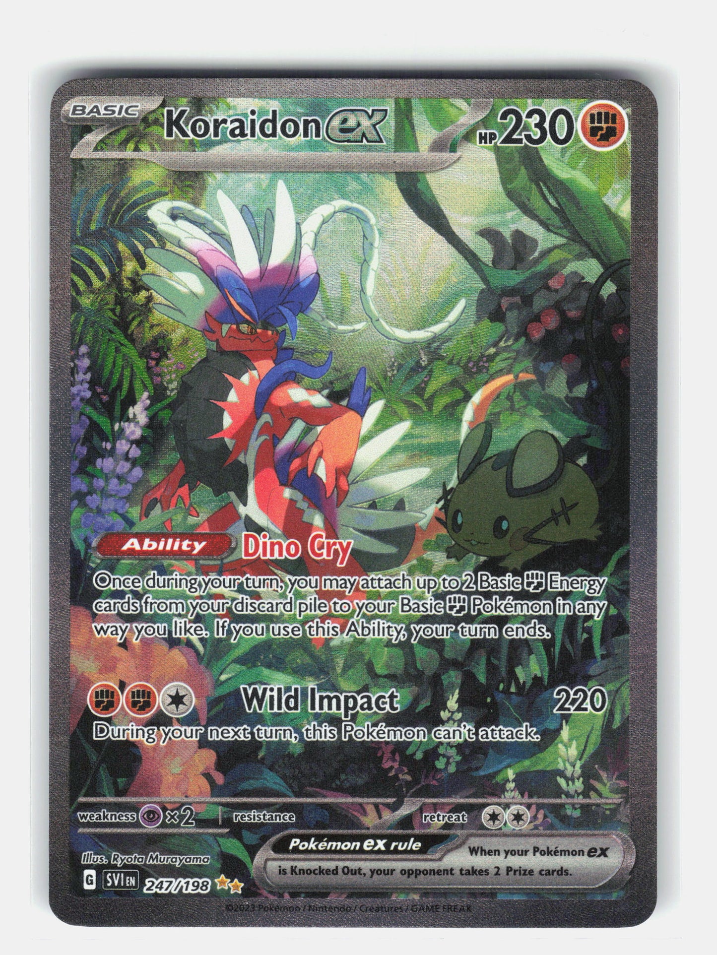 SV01: Scarlet & Violet Base Set #247/198 Koraidon ex