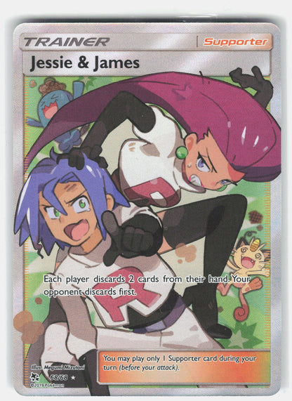 Hidden Fates #68/68 Jessie & James (Full Art)