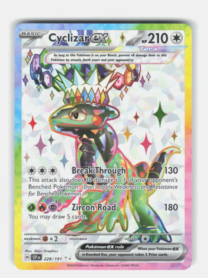 SV08: Surging Sparks #228/191 Cyclizar ex
