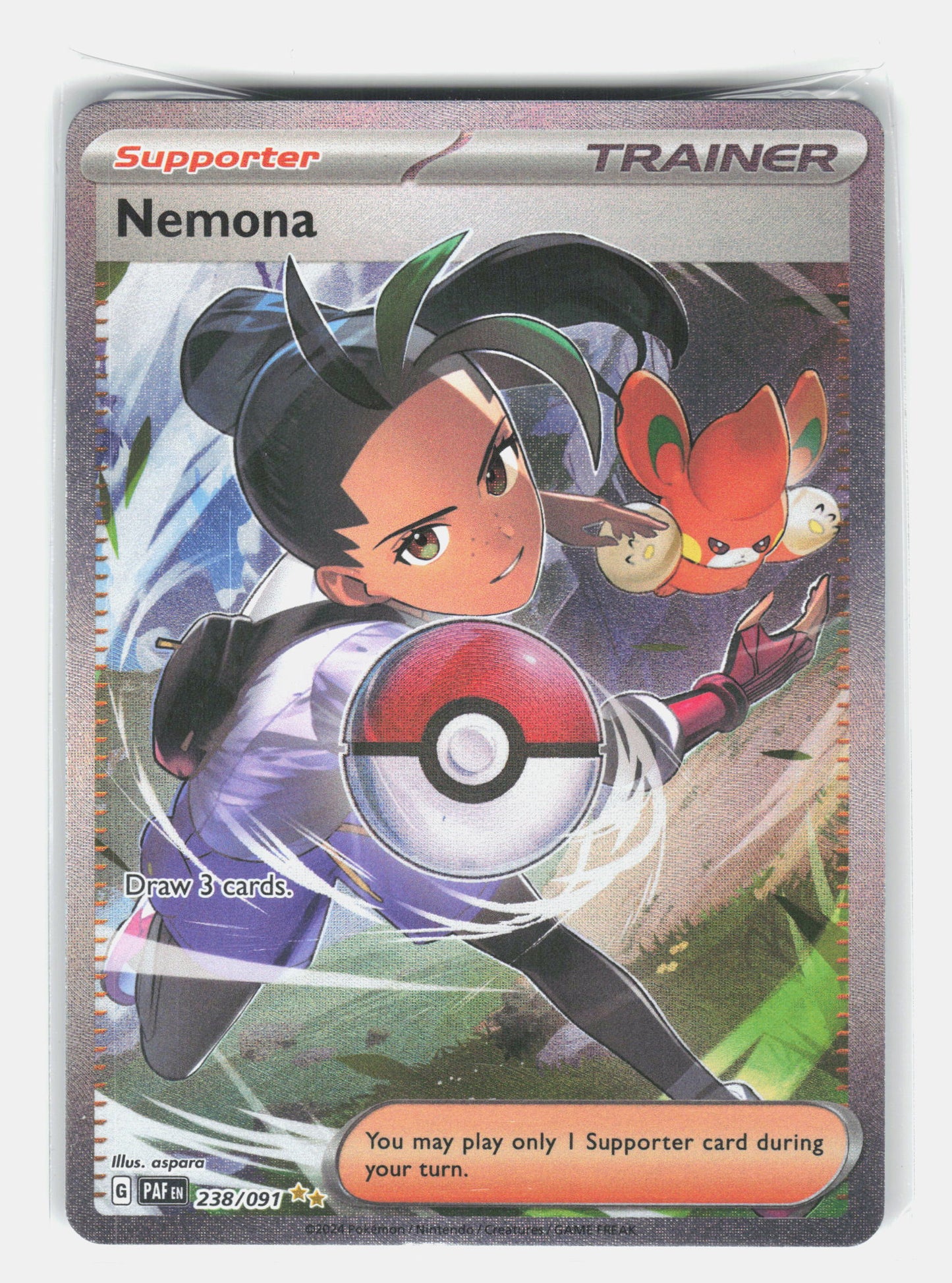 SV: Paldean Fates #238/091 Nemona