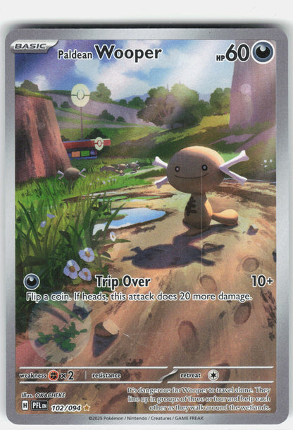 ME02: Phantasmal Flames #102/094 Paldean Wooper