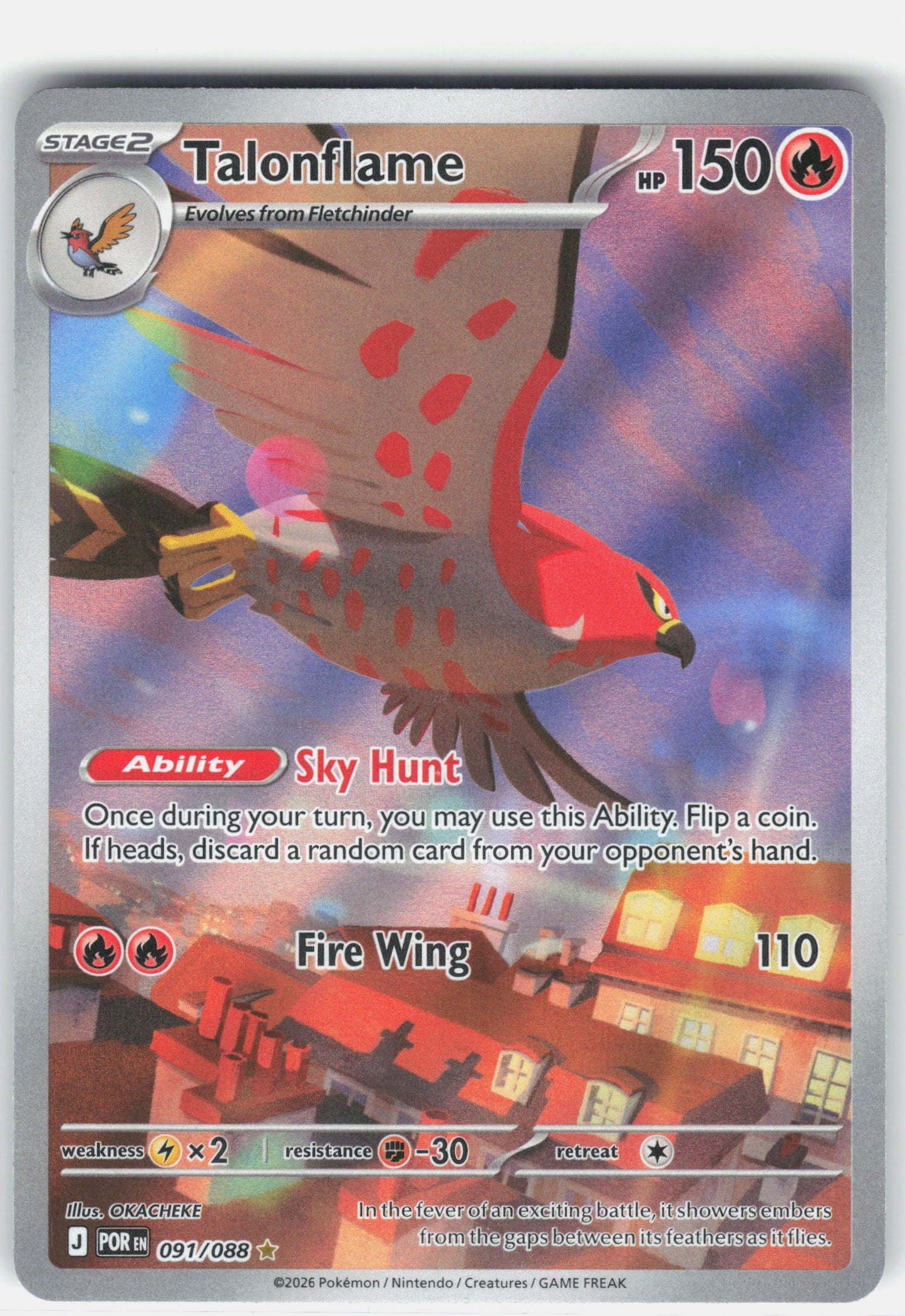 ME03: Perfect Order #091/088 Talonflame