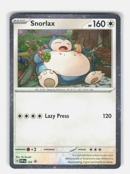 SV: Scarlet & Violet Promo Cards #122 Snorlax