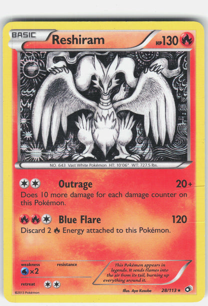 Legendary Treasures #28/113 Reshiram