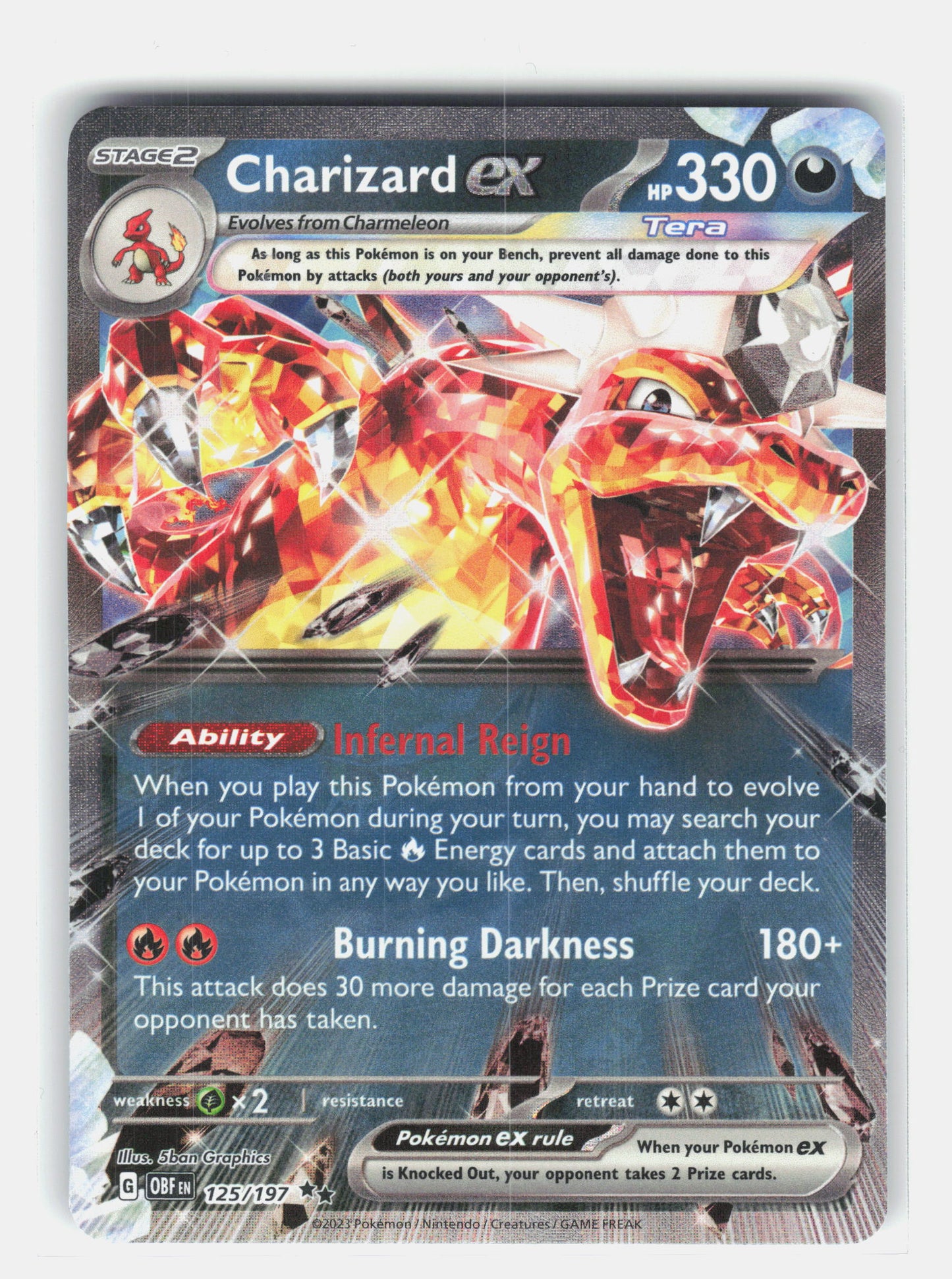 SV03: Obsidian Flames #125/197 Charizard ex
