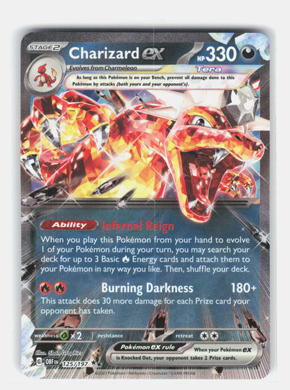 SV03: Obsidian Flames #125/197 Charizard ex