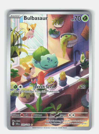 SV07: Stellar Crown #143/142 Bulbasaur