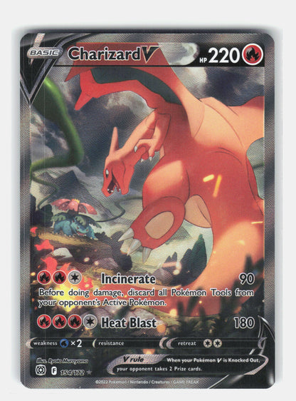 SWSH09: Brilliant Stars #154/172 Charizard V (Alternate Full Art)