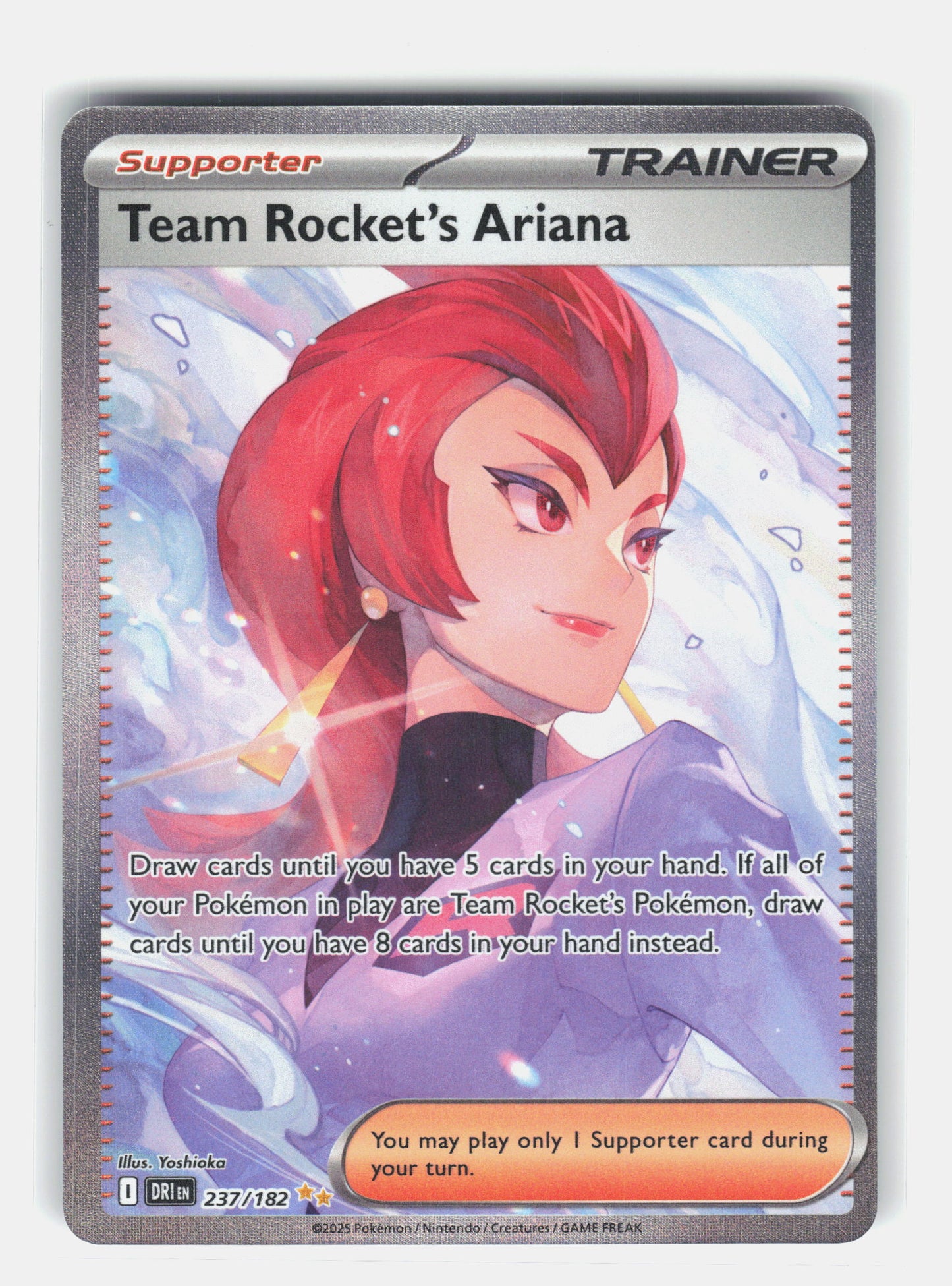 SV10: Destined Rivals #237/182 Team Rocket's Ariana