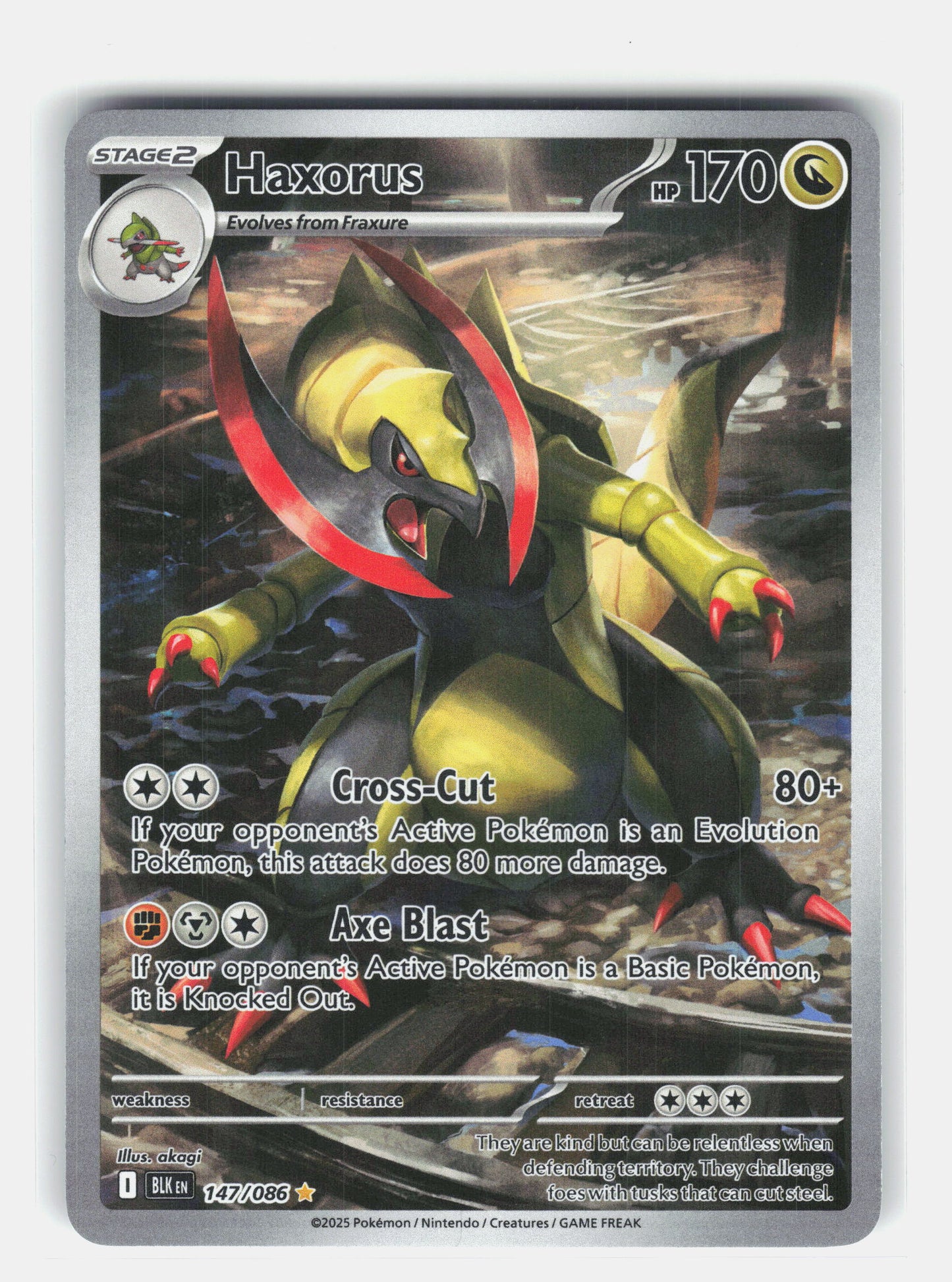 SV: Black Bolt #147/086 Haxorus
