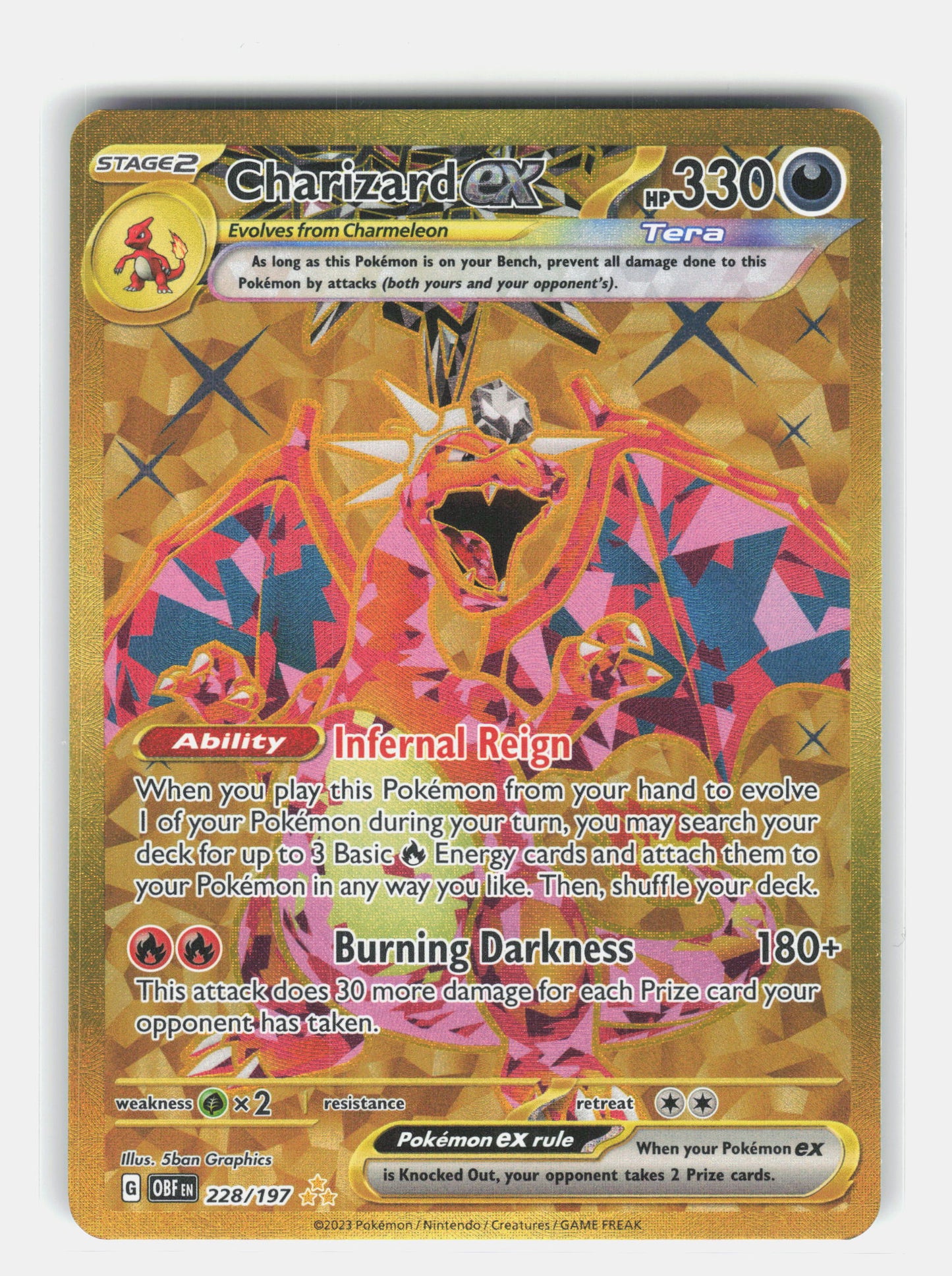 SV03: Obsidian Flames #228/197 Charizard ex