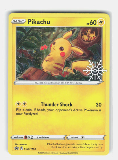 SWSH: Sword & Shield Promo Cards #SWSH153 Pikachu