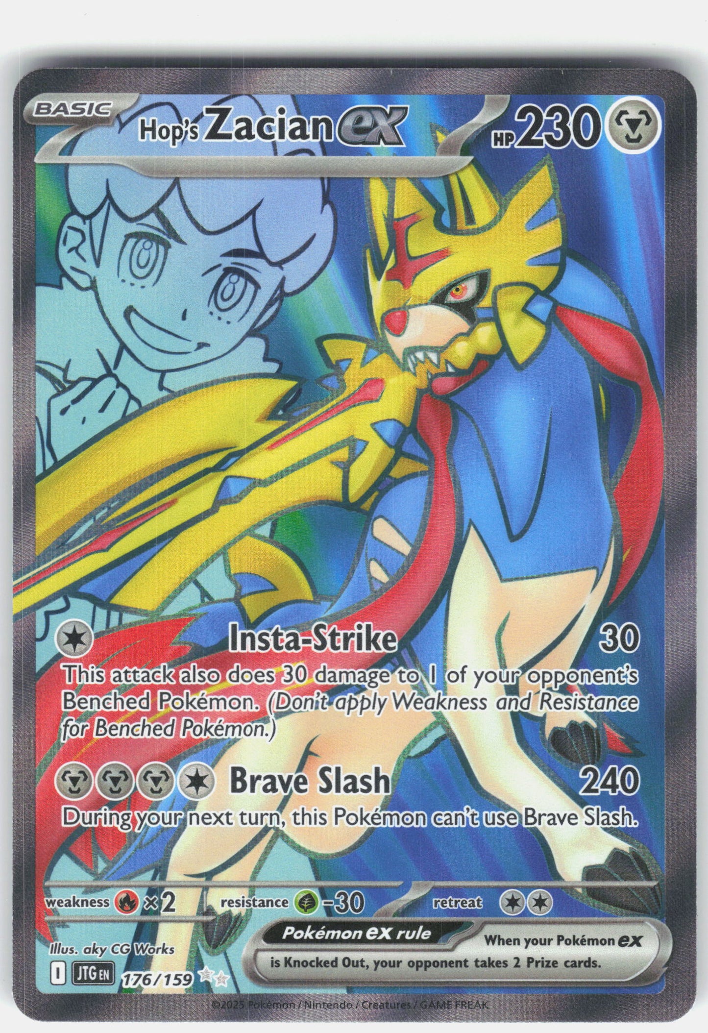 SV09: Journey Together #176/159 Hop's Zacian ex