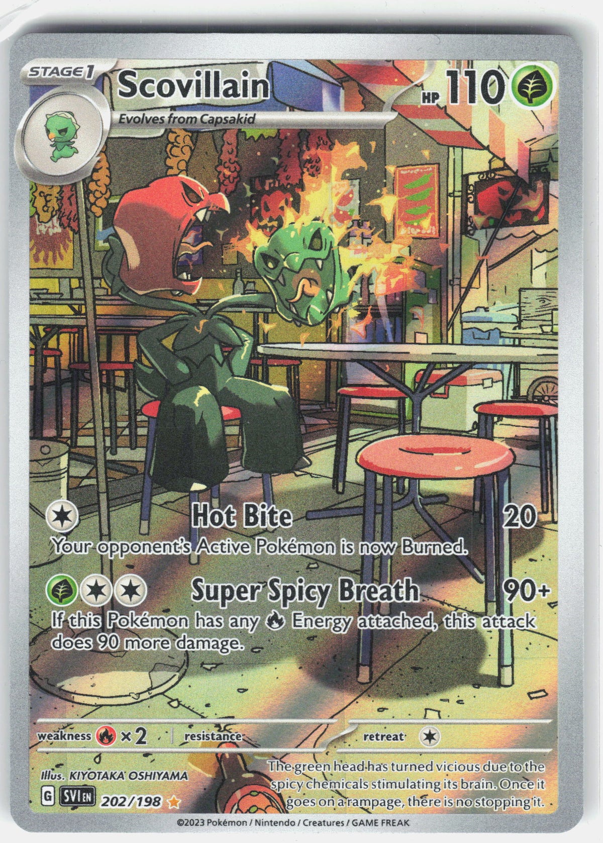 SV01: Scarlet & Violet Base Set #202/198 Scovillain