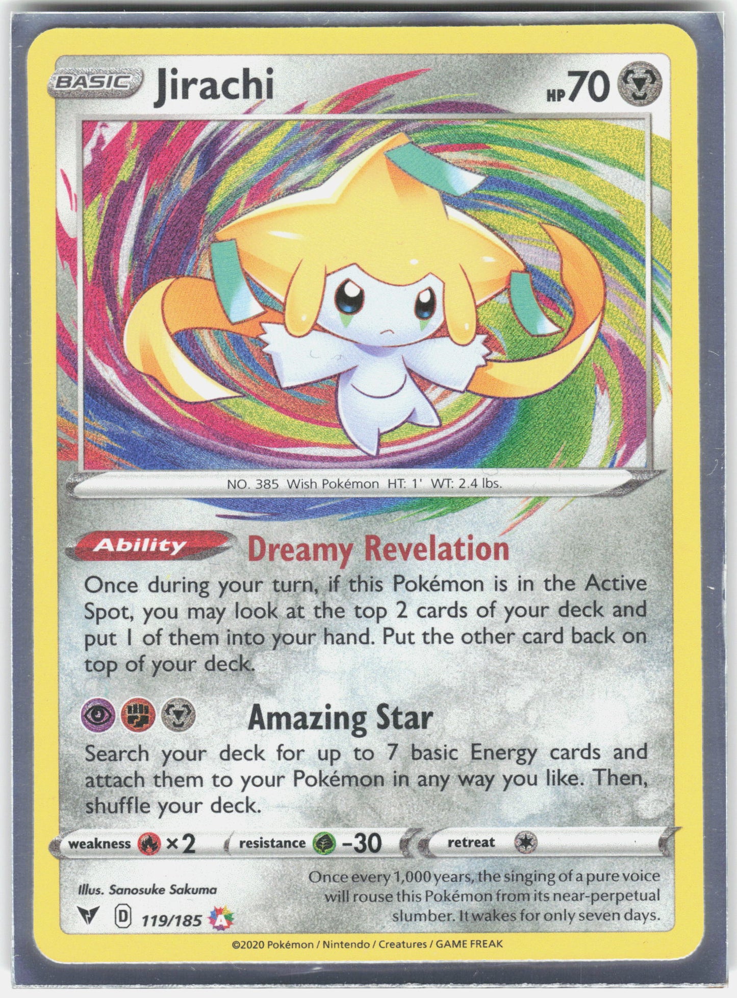 SWSH04: Vivid Voltage #119/185 Jirachi