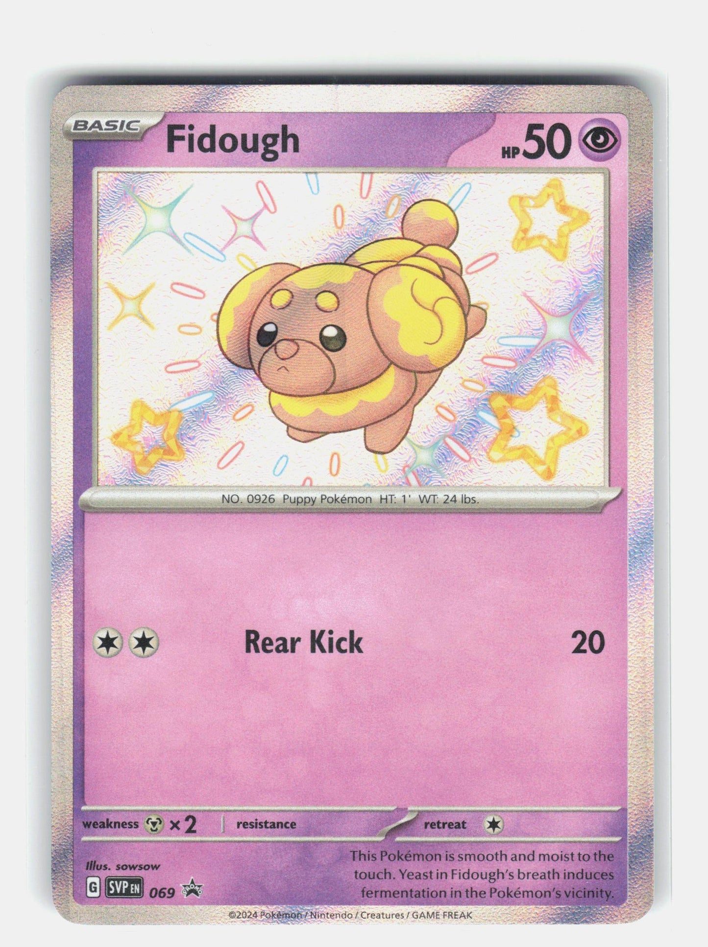 SV: Scarlet & Violet Promo Cards #069 Fidough