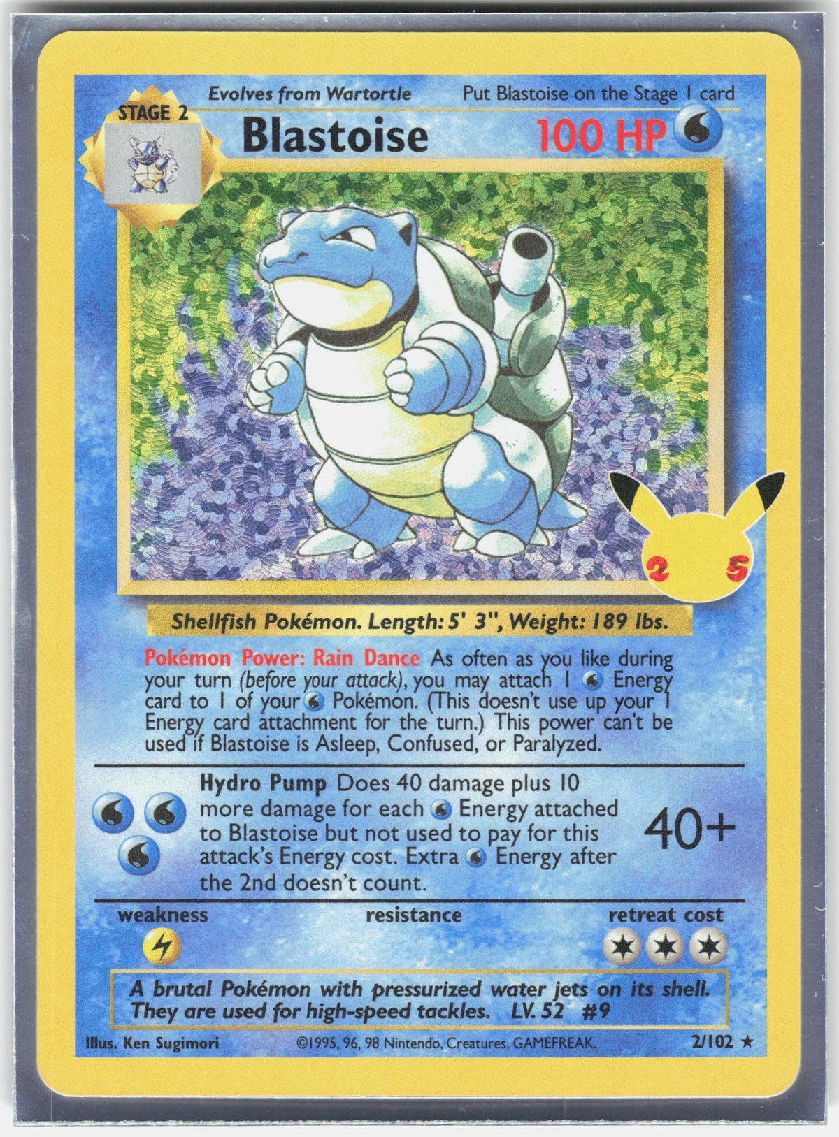 Celebrations: Classic Collection #2/102 Blastoise
