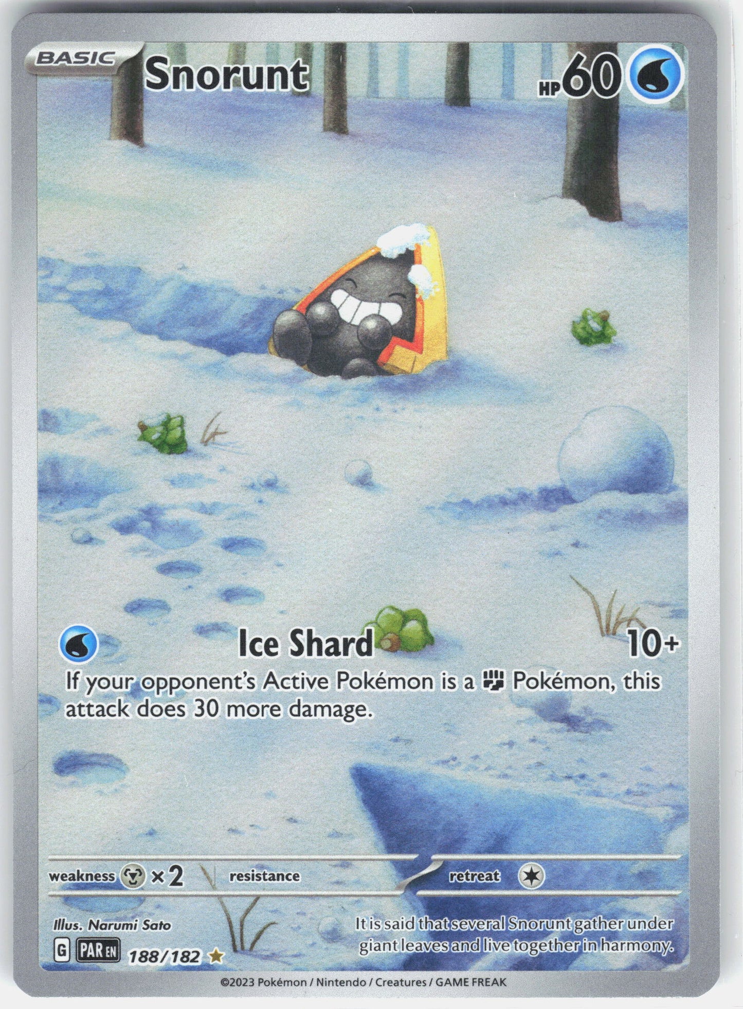 SV04: Paradox Rift #188/182 Snorunt