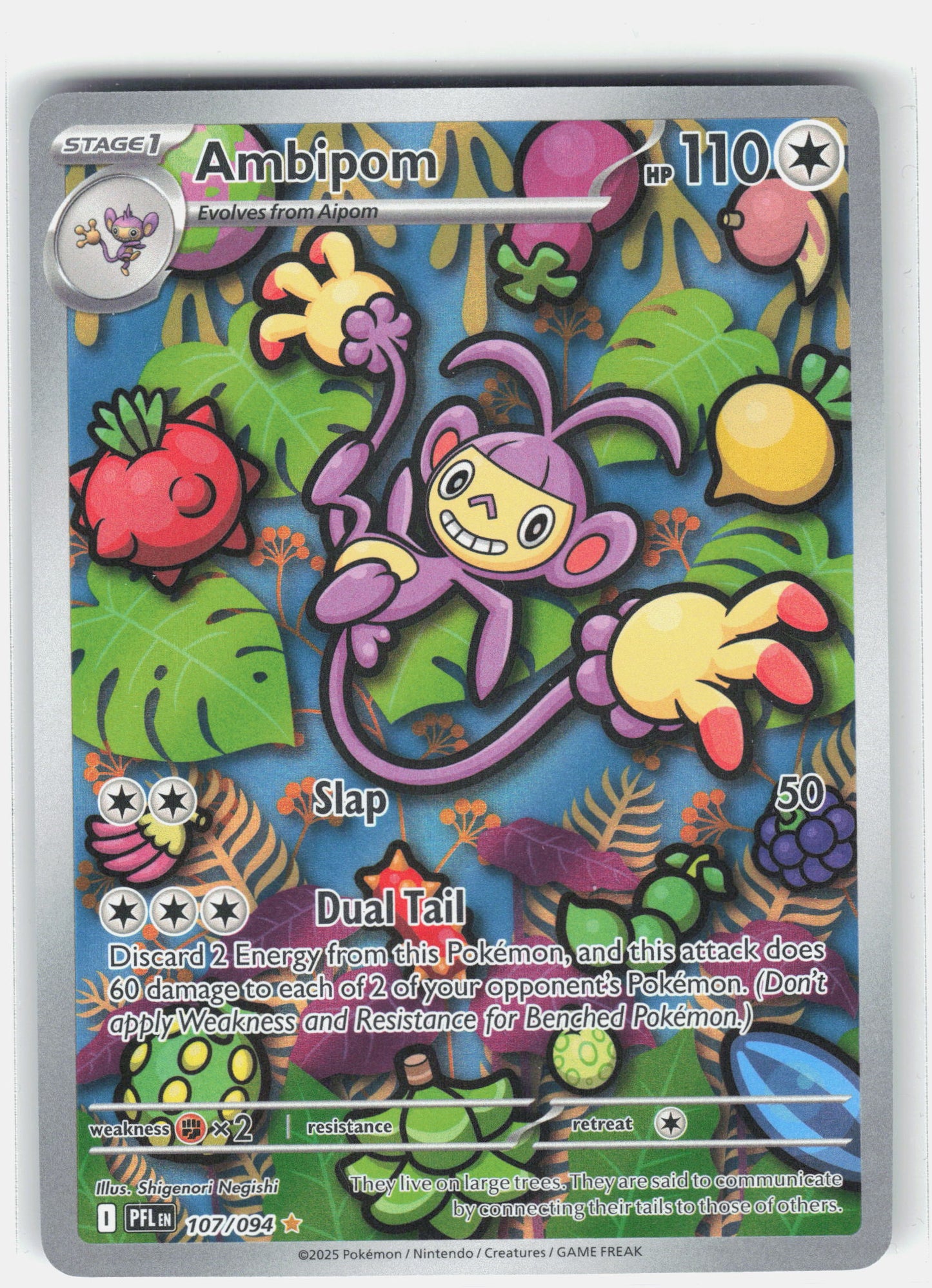 ME02: Phantasmal Flames #107/094 Ambipom