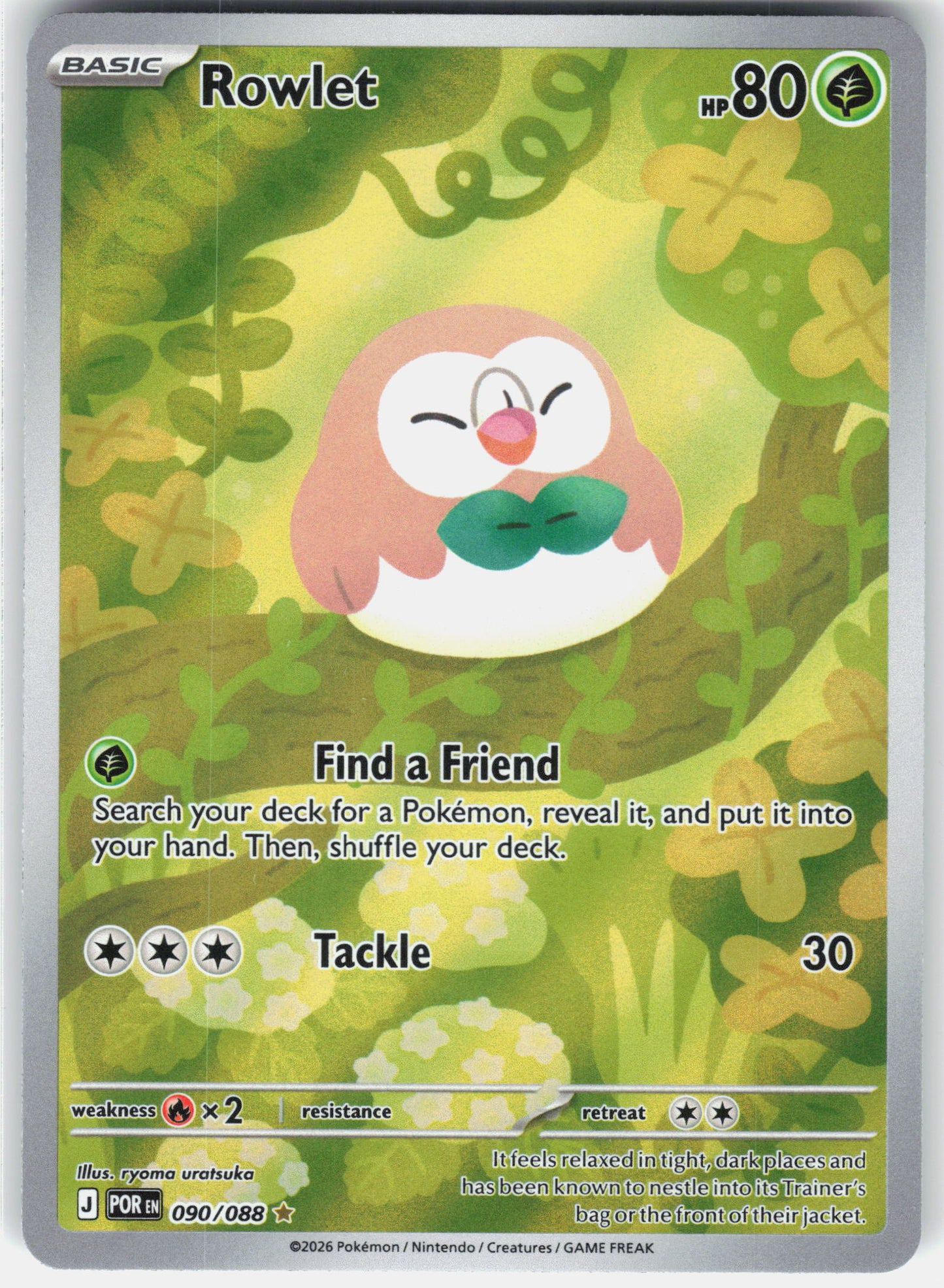ME03: Perfect Order #090/088 Rowlet