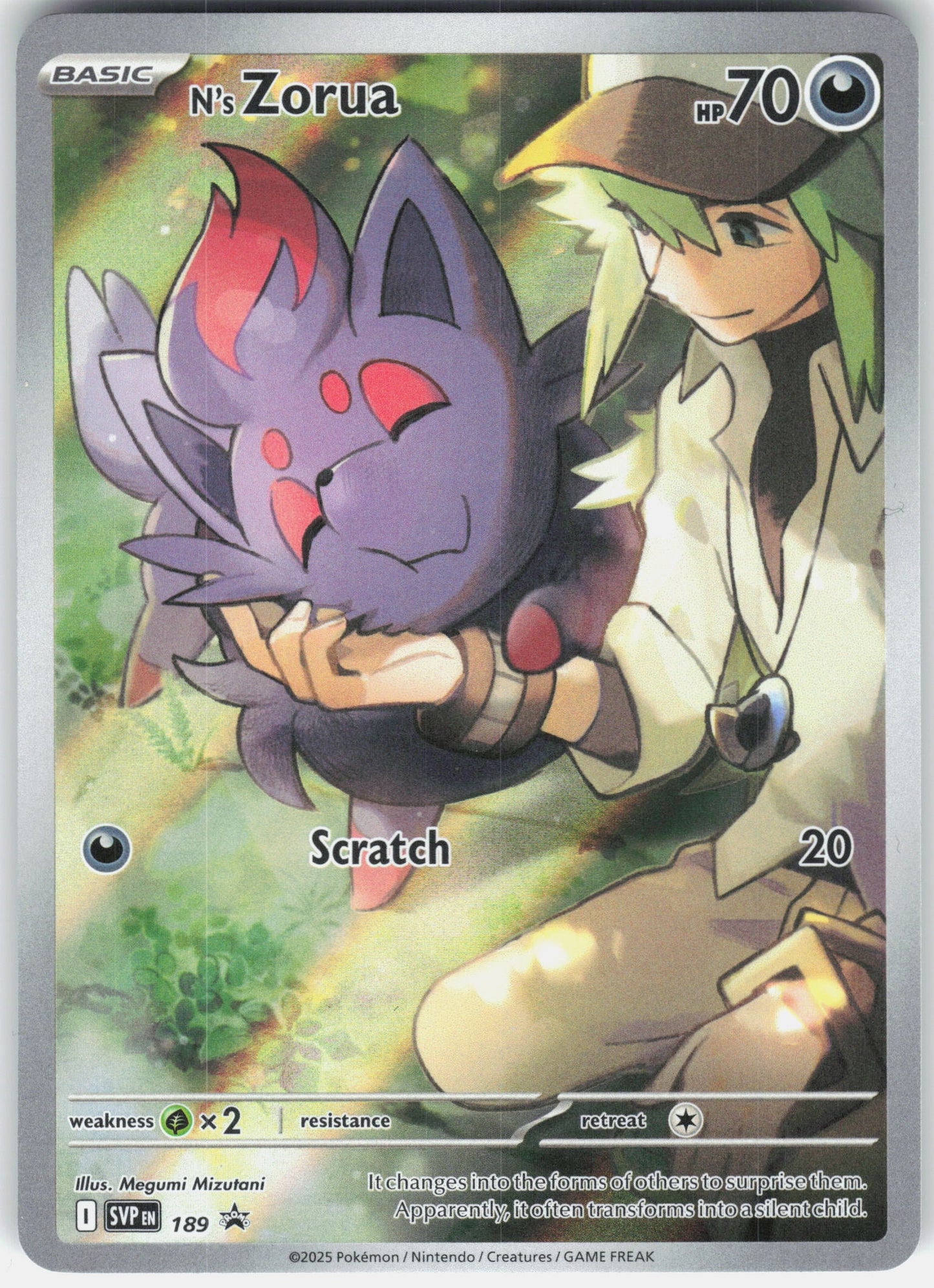 SV: Scarlet & Violet Promo Cards #189 N's Zorua