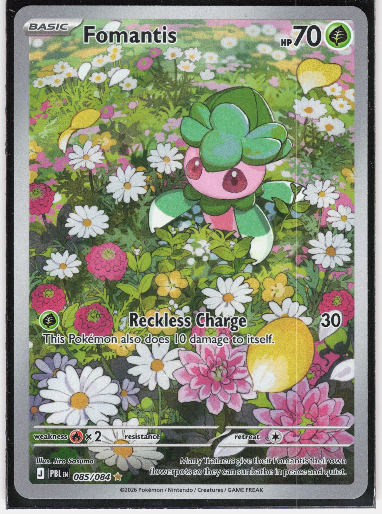 ME05: Pitch Black #085/084 Fomantis