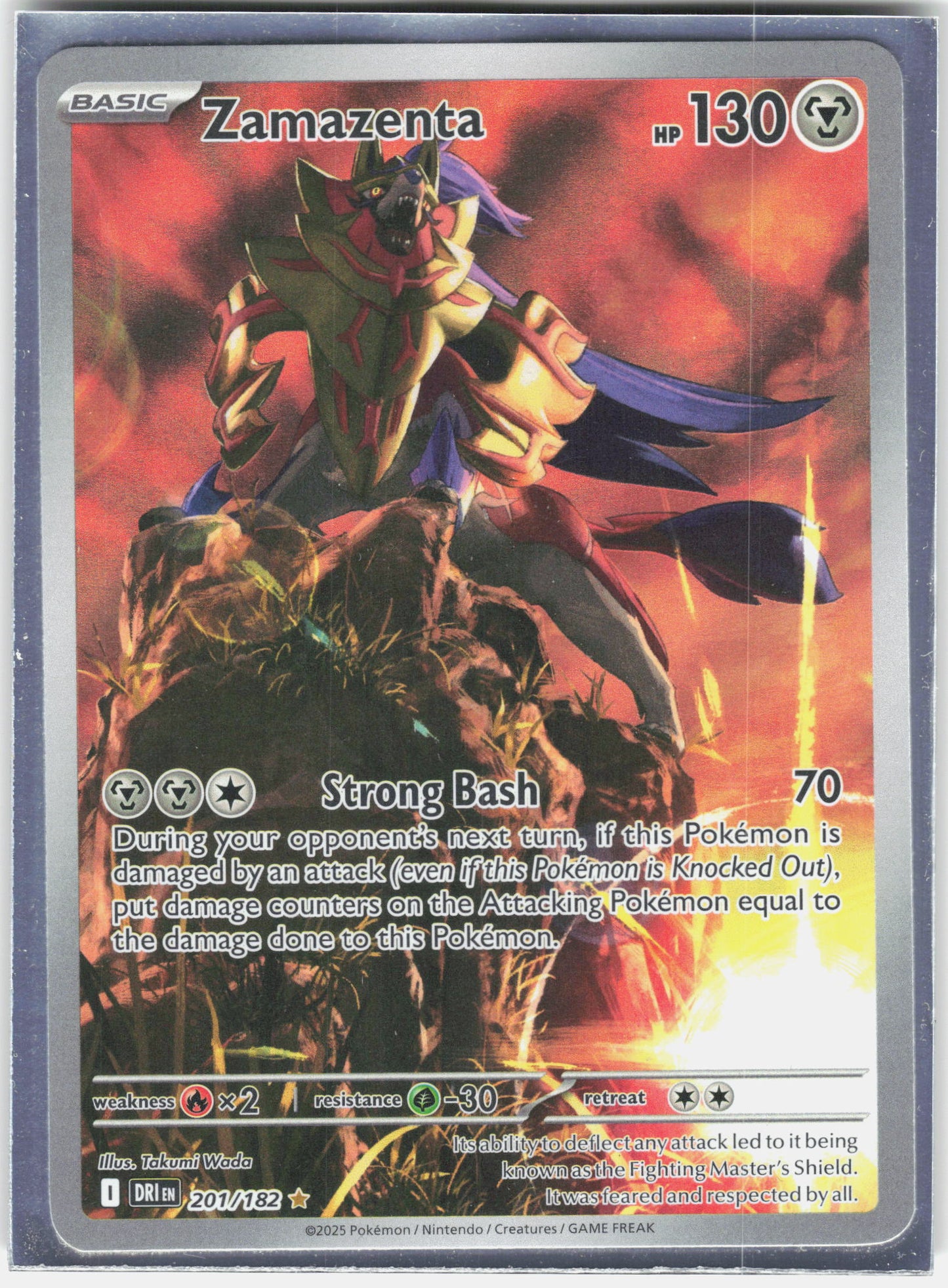 SV10: Destined Rivals #201/182 Zamazenta