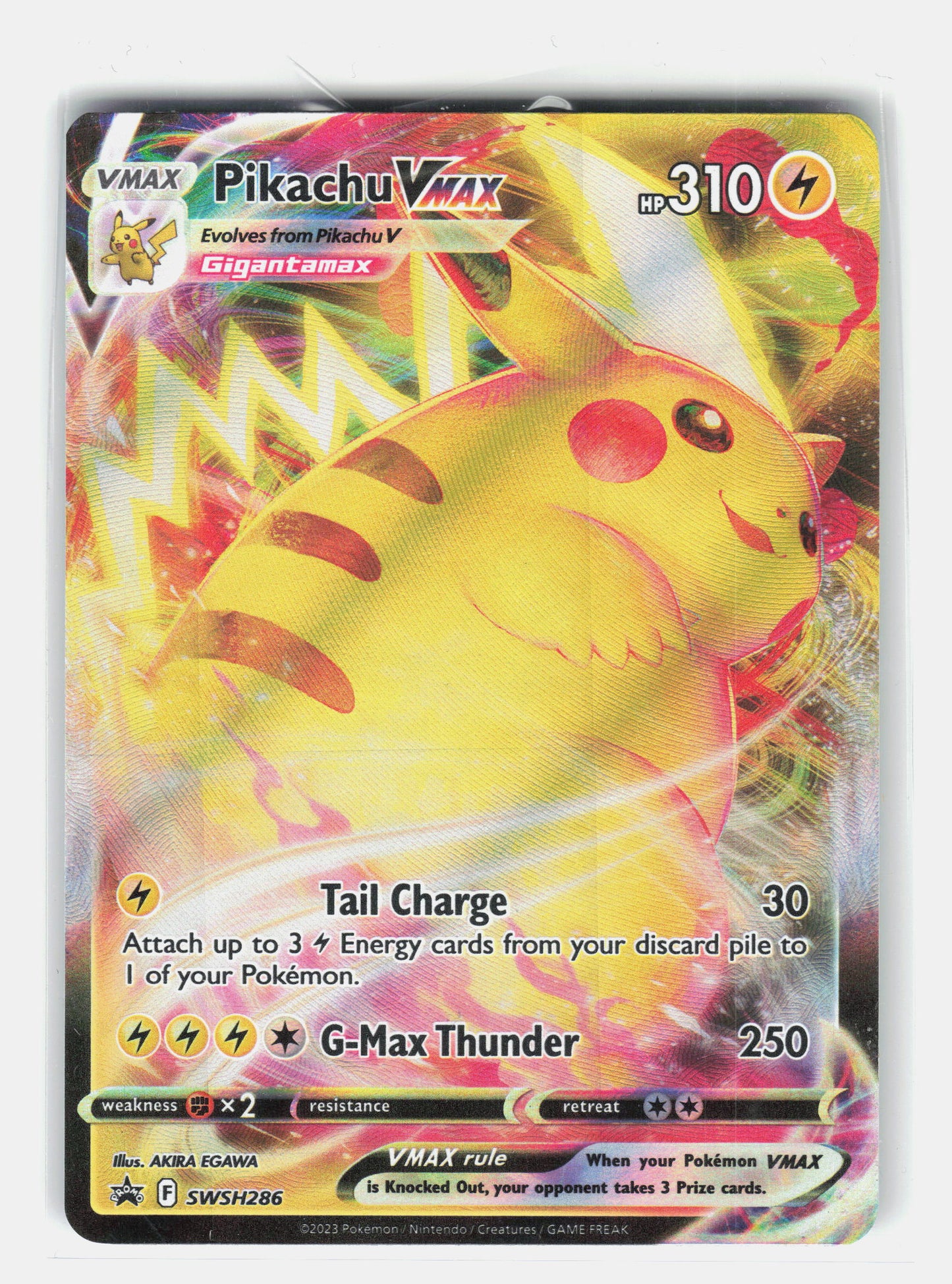 SWSH: Sword & Shield Promo Cards #SWSH286 Pikachu VMAX