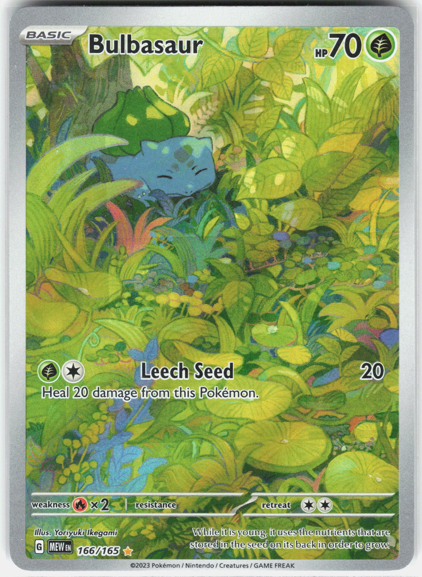 SV: Scarlet & Violet 151 #166/165 Bulbasaur