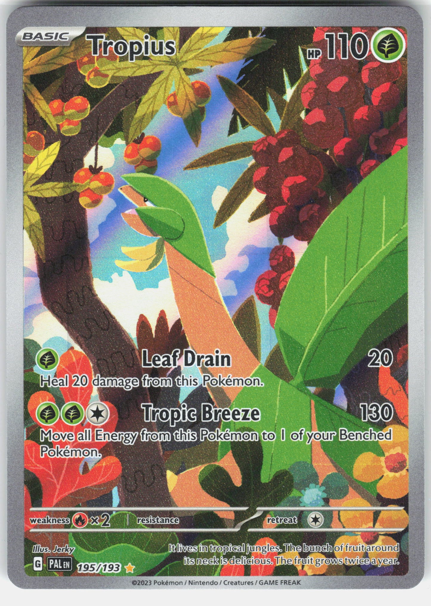 SV02: Paldea Evolved #195/193 Tropius