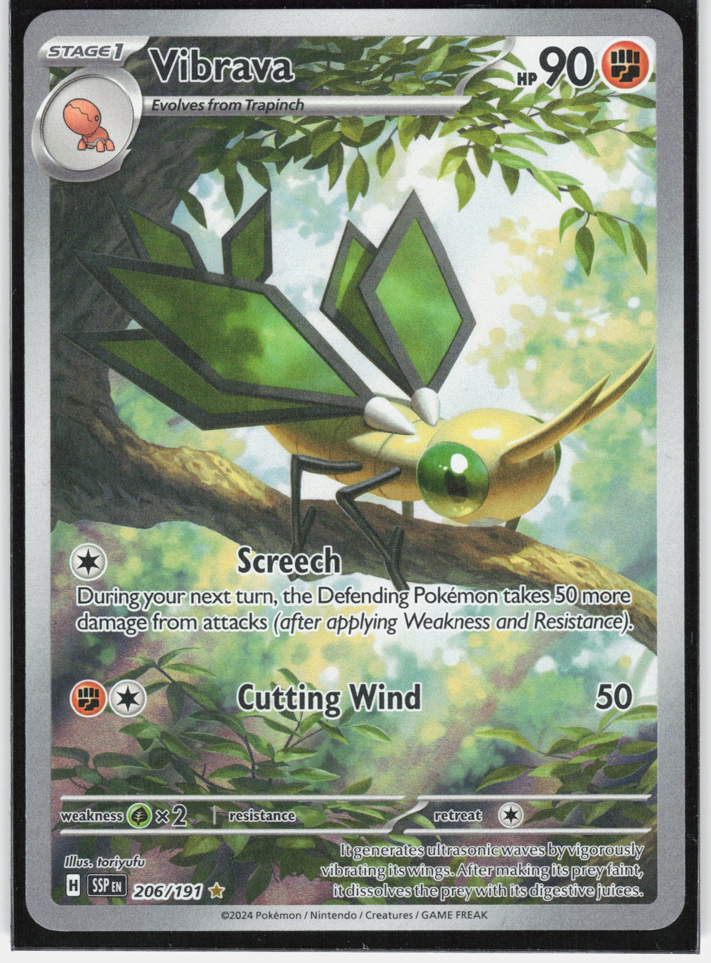 SV08: Surging Sparks #206/191 Vibrava