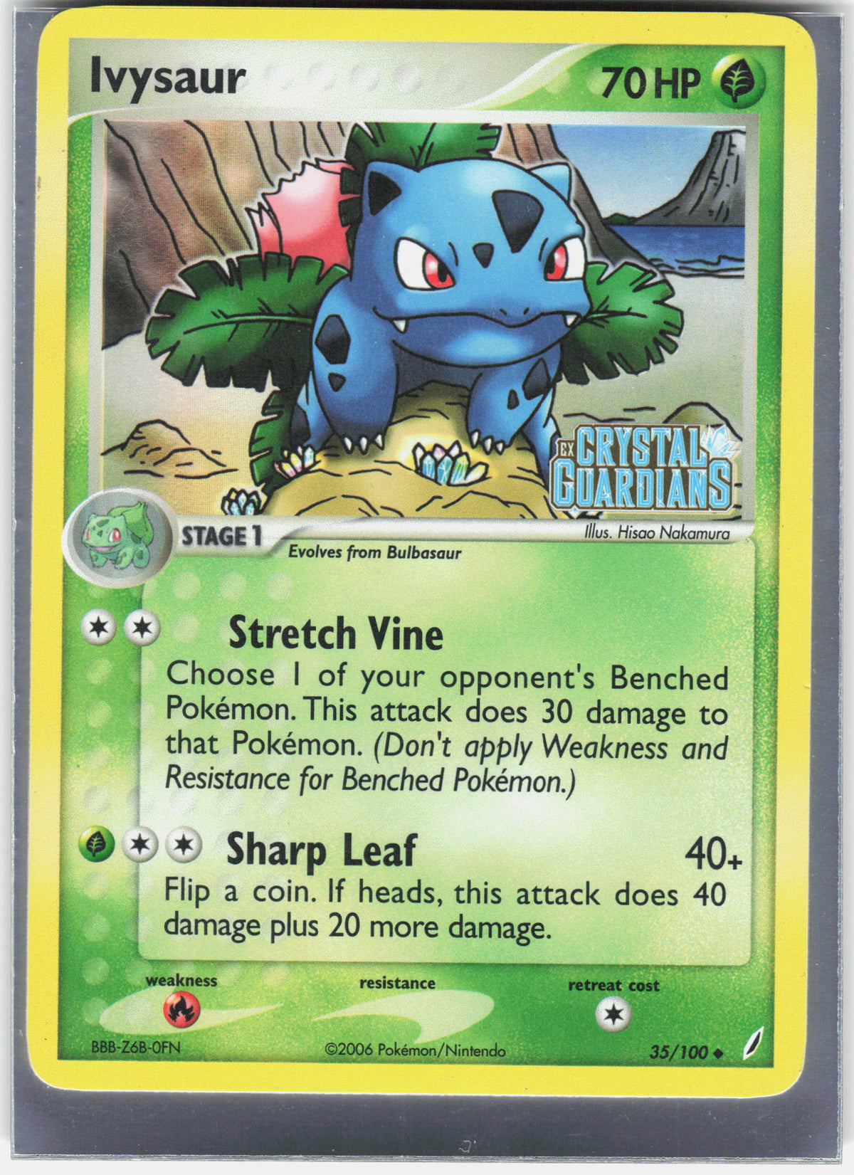 EX Crystal Guardians #35/100 Ivysaur