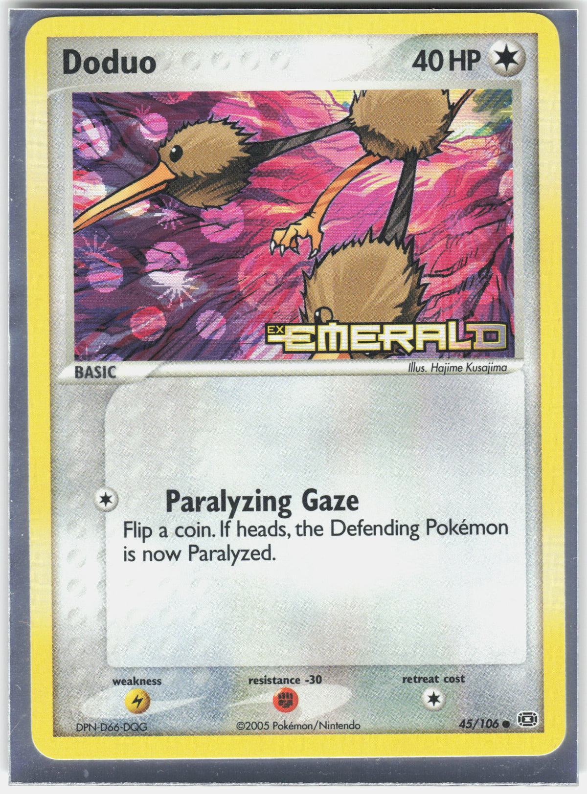 EX Emerald #45/106 Doduo