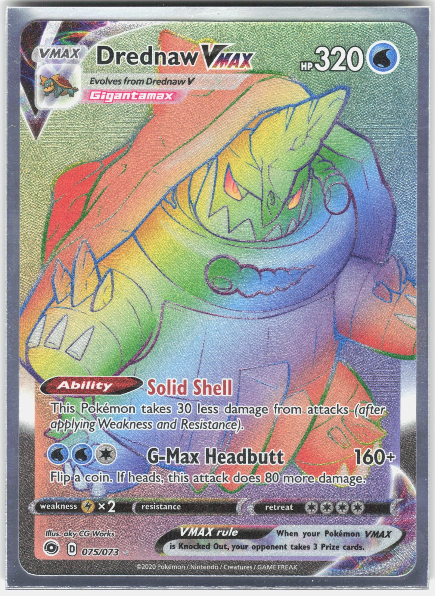 Champion's Path #75/73 Drednaw VMAX (Secret)