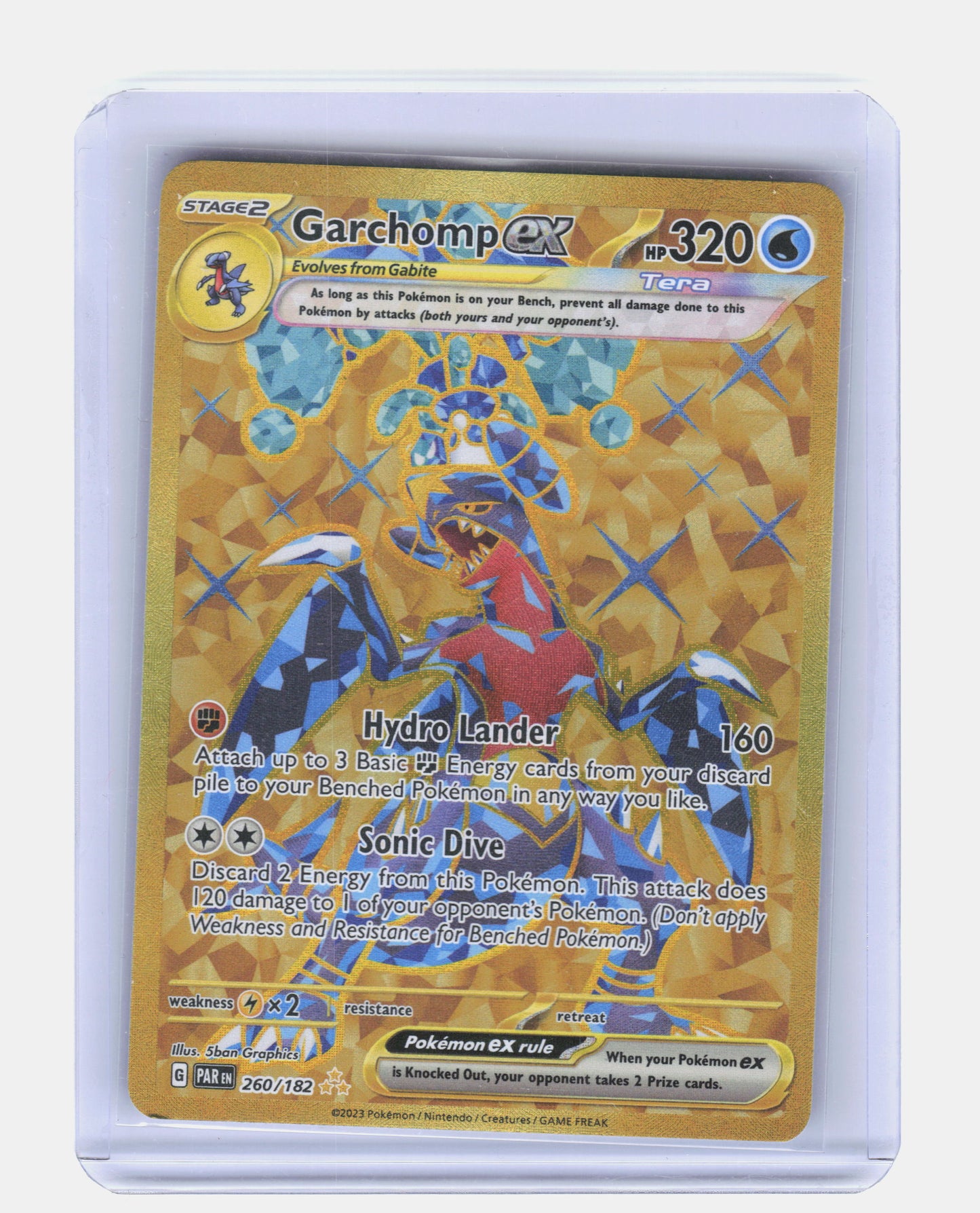 SV04: Paradox Rift #260/182 Garchomp ex