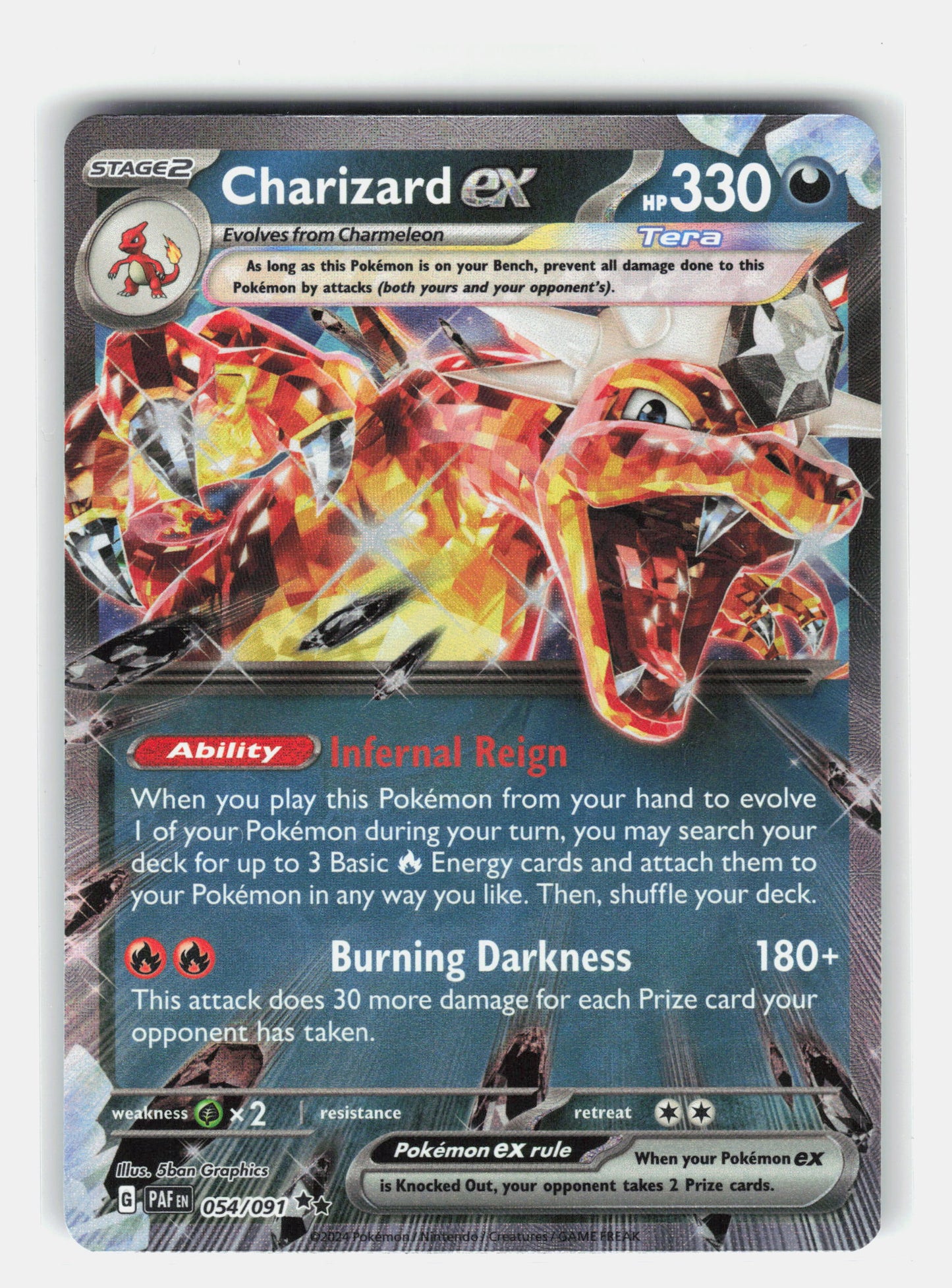 SV: Paldean Fates #054/091 Charizard ex