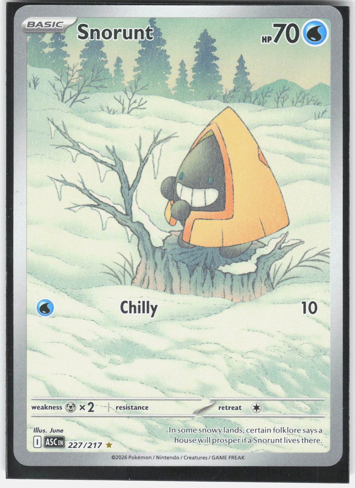 ME: Ascended Heroes #227/217 Snorunt