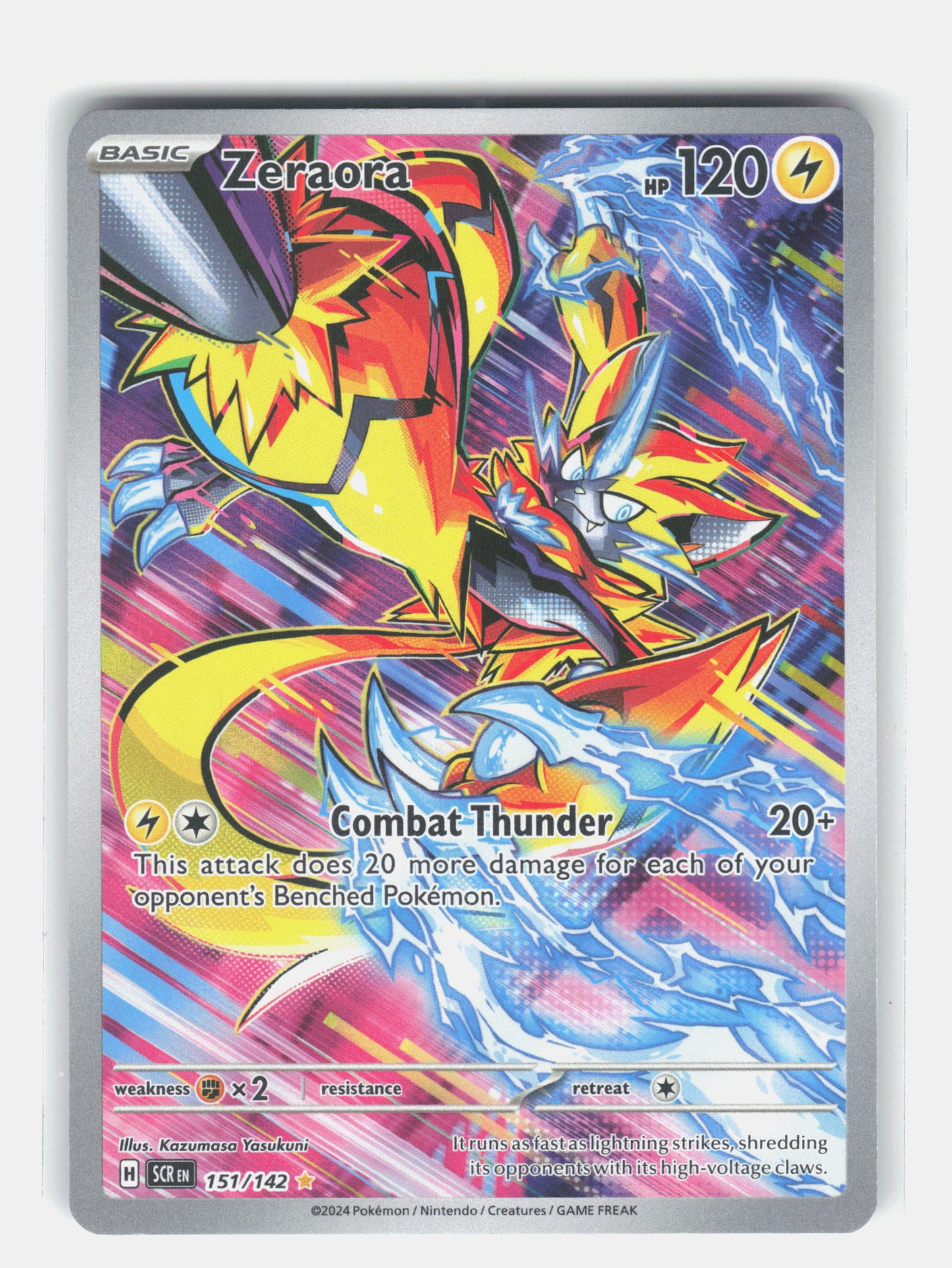 SV07: Stellar Crown #151/142 Zeraora